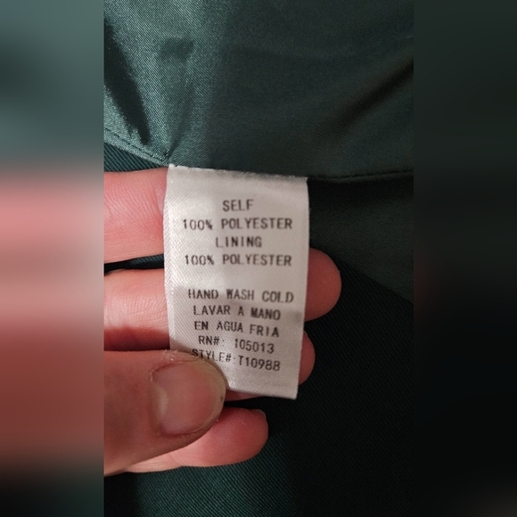 ANDREE by Unit Business as Usual Blazer in Emerald green. Size Small NWT - Picture 9 of 13